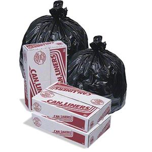 XHeavy Trash Liner Black 40-45 Gallons 40x48" 250/Case