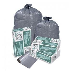 Can Liner Gray 40-45 Gallons 40x46" 100/Case