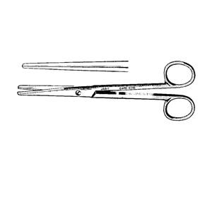 Mayo Scissors Straight 5-1/2" Stainless Steel Each