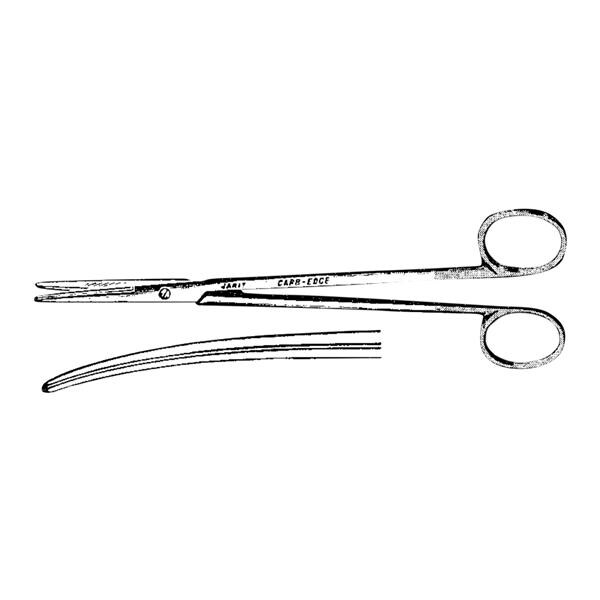 Lahey Scissors Curved 5-3/4" Stainless Steel Each