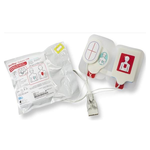 OneStep Resuscitation Electrode Pediatric New 8Pr/Case