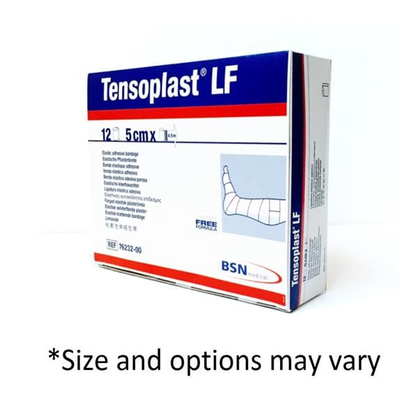 Tensoplast Bandage Elastic 4"x4.9yds White 12/Ca