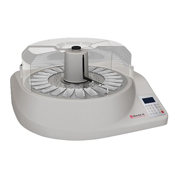 Histo-Tek SL Slide Stainer 30 Place w/ 22 Reagent Reservoirs/2 Wash Stations Ea