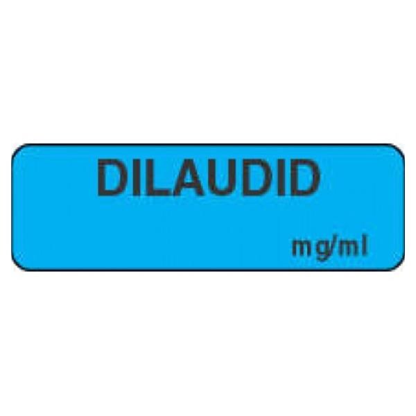 Anesthesia Label Blue 1-1/4x3/8" 1000/Rl