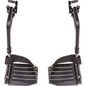 Hemi Legging Footrest For Wheelchair 1/Pr