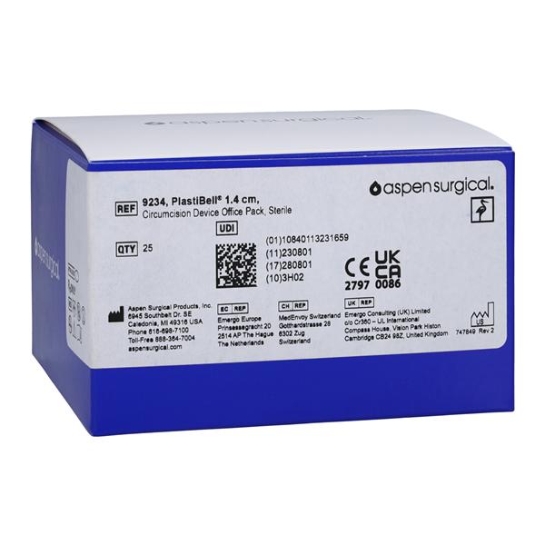 Circumcision Device 1.4cm Plastic Sterile Disposable 25/Case