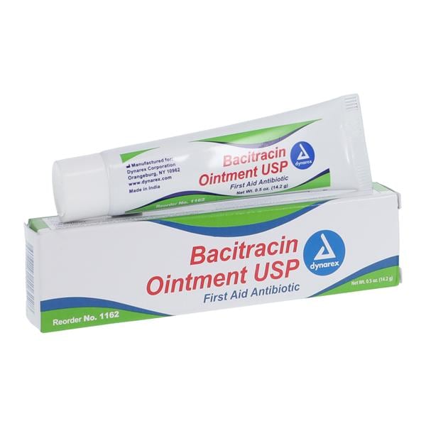Bacitracin Ointment 500u/gm 0.5oz/Tube, 72 TB/CA