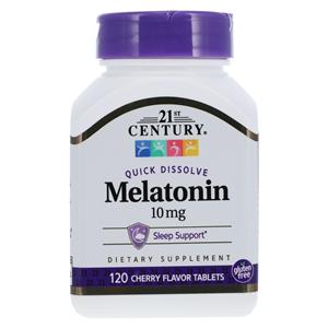 Melatonin Dissolvable Tablets 10mg Quick Dissolve 120/Bottle