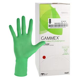 GAMMEX Non-Latex PI Underglove Polyisoprene Surgical Gloves 8 Green