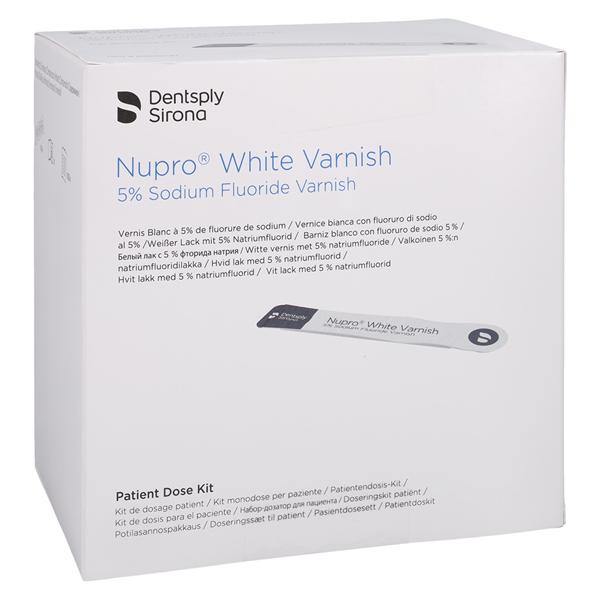 NUPRO Fluoride Varnish 5% NaF Bubblegum White 100/Bx