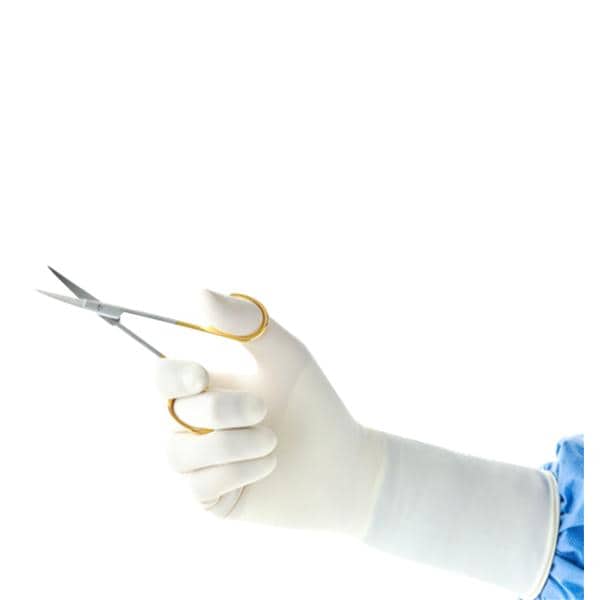 ENCORE Perry Style 42 PF Surgical Gloves 6.5 Standard Natural