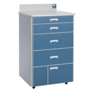 Mobile Treatment Cabinet Custom Laminate European Construction Ea