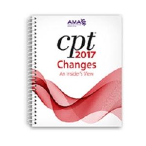 2017 CPT Changes Instructional Codebook 2017 Each