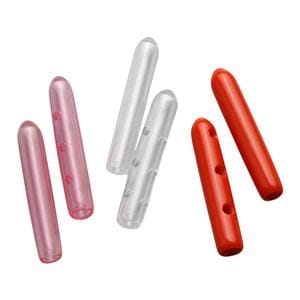 Instrument Tip Protector Red 3.2x25.4mm Non-Sterile Disposable 10...
