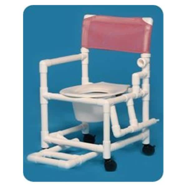 Standard Line Shower/Commode Chair 300lb Capacity 3" Swivel Caste...