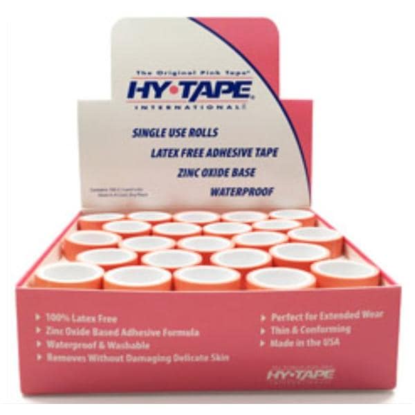 Hy-Tape Corp Tape Paper .5"x1.5yd White 100/Box