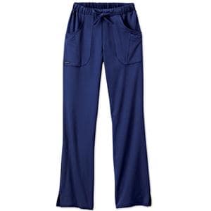 Jockey Scrub Pant Adult Womens New Navy 72% Polyester / 21% Rayon...