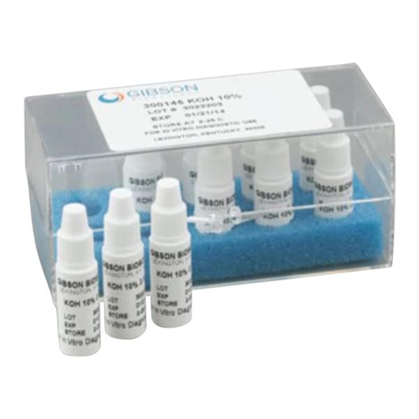 Gibson KOH Reagent 10% 10x2.5mL Ea