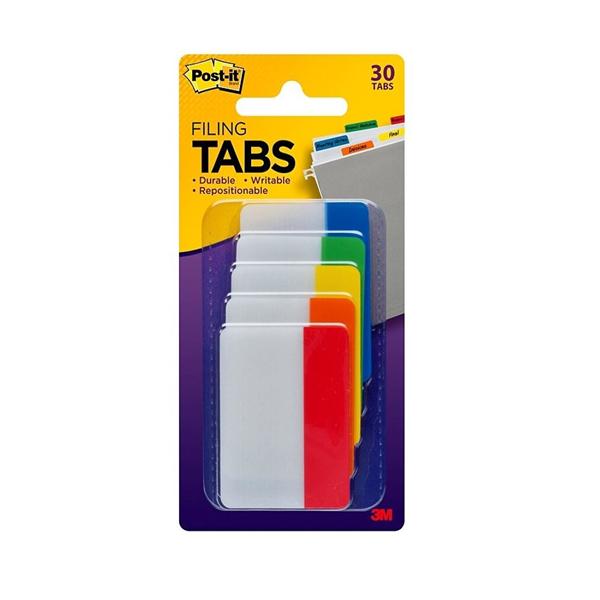 Tabs File Post-It 2" 6/Pd Var Colors 5/Pk 5/Pk