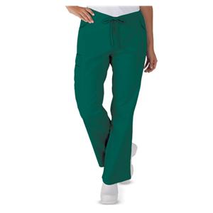 Dickies Scrub Pant Adult Womens Hunter Green 55% Poplin Cotton /...