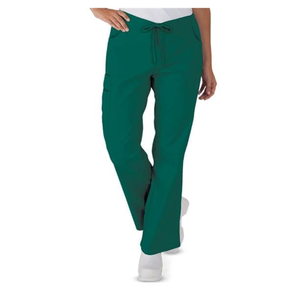 Dickies Scrub Pant 4 Pockets Large Hunter Green Womens Ea