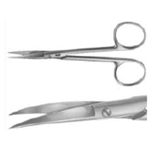 Iris Dissecting Scissors Curved 4-3/4" Stainless Steel Non-Steril...