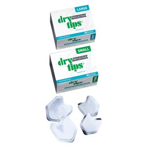 Dry Tips Reflective Cotton Roll Substitute White Small 50/Bx