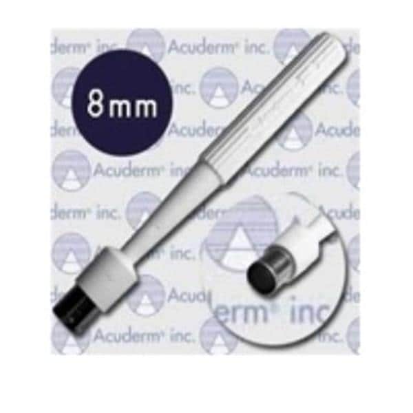 Acu-Punch Biopsy Punch 8mm Disposable 50/Box