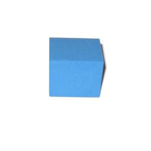 Saf-T Stop Safety Block Blue 1-3/4x1-1/4x1-1/2" Foam For 10670 Shrp Cntnr 96/Ca