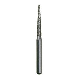Spring Diamond Bur Single Use Friction Grip 1314.8M Medium 25/Pk