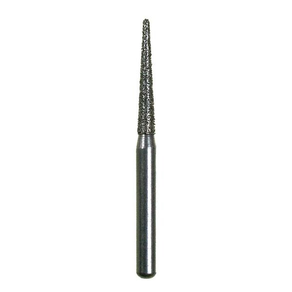 Spring Diamond Bur Single Use Friction Grip 1314.8M Medium 25/Pk