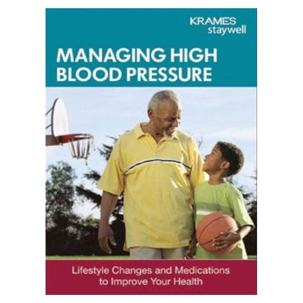 Managing High Blood Pressure Educational Book Each