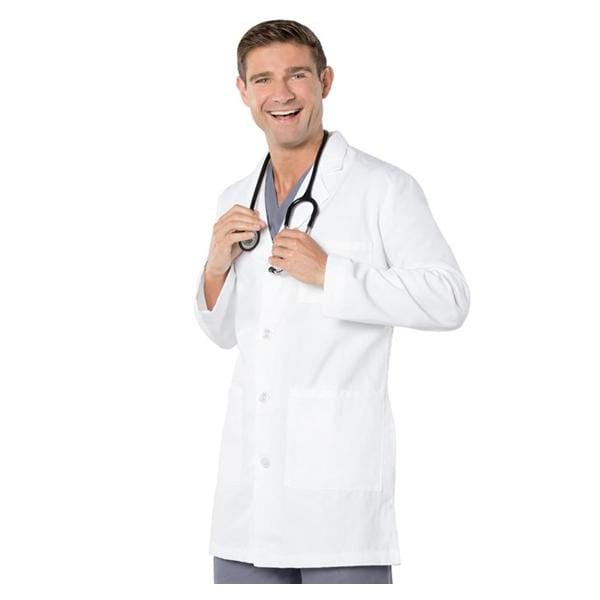 Jacket Lab Coat Adult Mens White 3124 Each