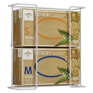 Coated Wire Glove Box Holder Double 6/Case