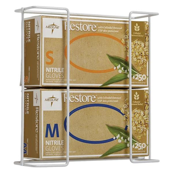 Coated Wire Glove Box Holder Double 6/Case