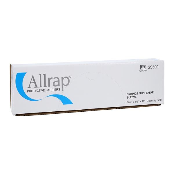 Air / Water Sleeve 2.5 in x 10 in Clear 500/Box, 24 BX/CA