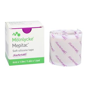 Mepitac Fixation Tape Silicone 1.5x59" Beige Ea