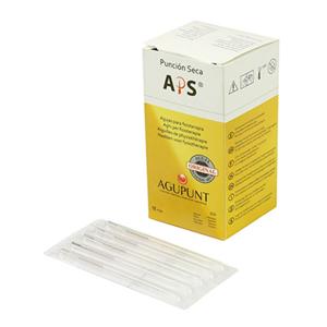 APS Dry Needling Needle 0.30x40mm White Conventional 100/Bx