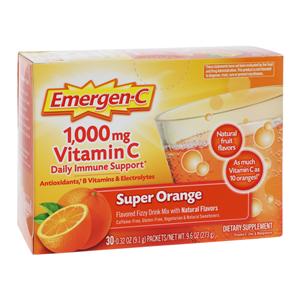 Emergen-C Mix Super Orange 30/Box, 12 BX/CA