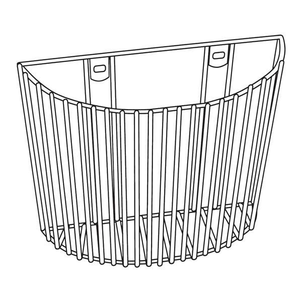 Wall Basket Neutral White For Inflation System Each