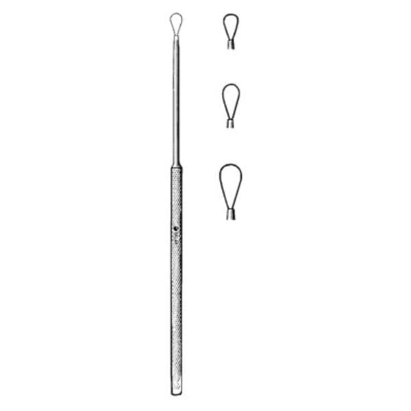 Econo Billeau Ear Loop Stainless Steel Non-Sterile Disposable 12/...