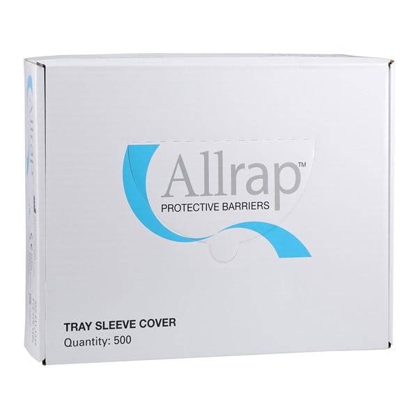 Allrap Tray Sleeve 10.5 in x 14 in Clear Disposable 500/Box, 4 BX...