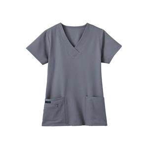 Jockey Scrub Shirt Short Sleeves X-Small Pewter Ea