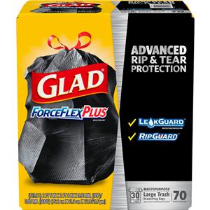 Bag Trash 30gal Plastic Drawstring Closure 70/Box