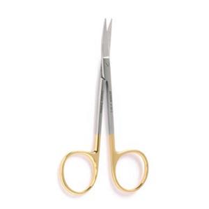 Iris Scissors Curved 4-1/2" Tungsten Carbide Each