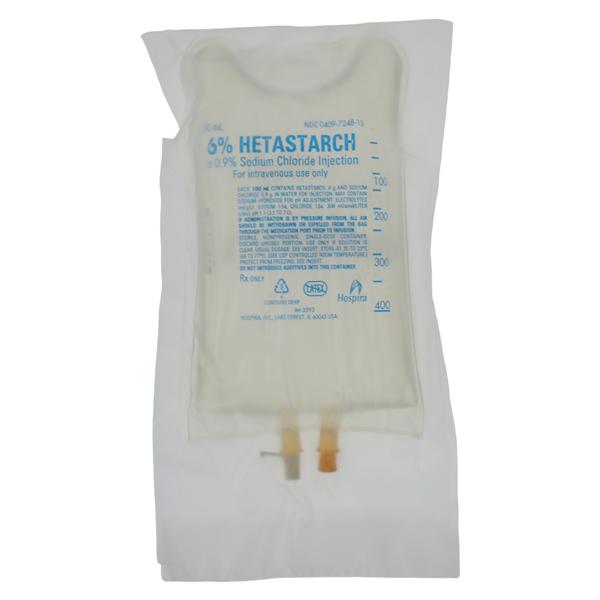 Hetastarch in 0.9% Sodium Chloride Injection 6% Bag 500mL 12/Pack...