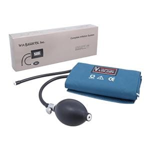 Calibrated V-Lok Blood Pressure Inflation System Size 12 Scarlet...