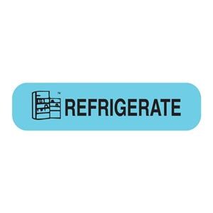 Labels Refrigerate Blue 1000/Box