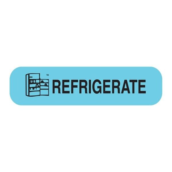 Labels Refrigerate Blue 1000/Box