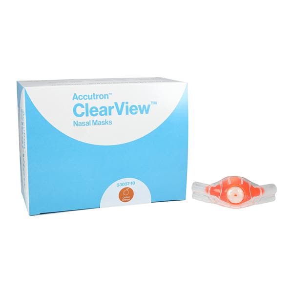 ClearView Nasal Hood Pedo Outlaw Orange 12/Bx, 12 BX/CA